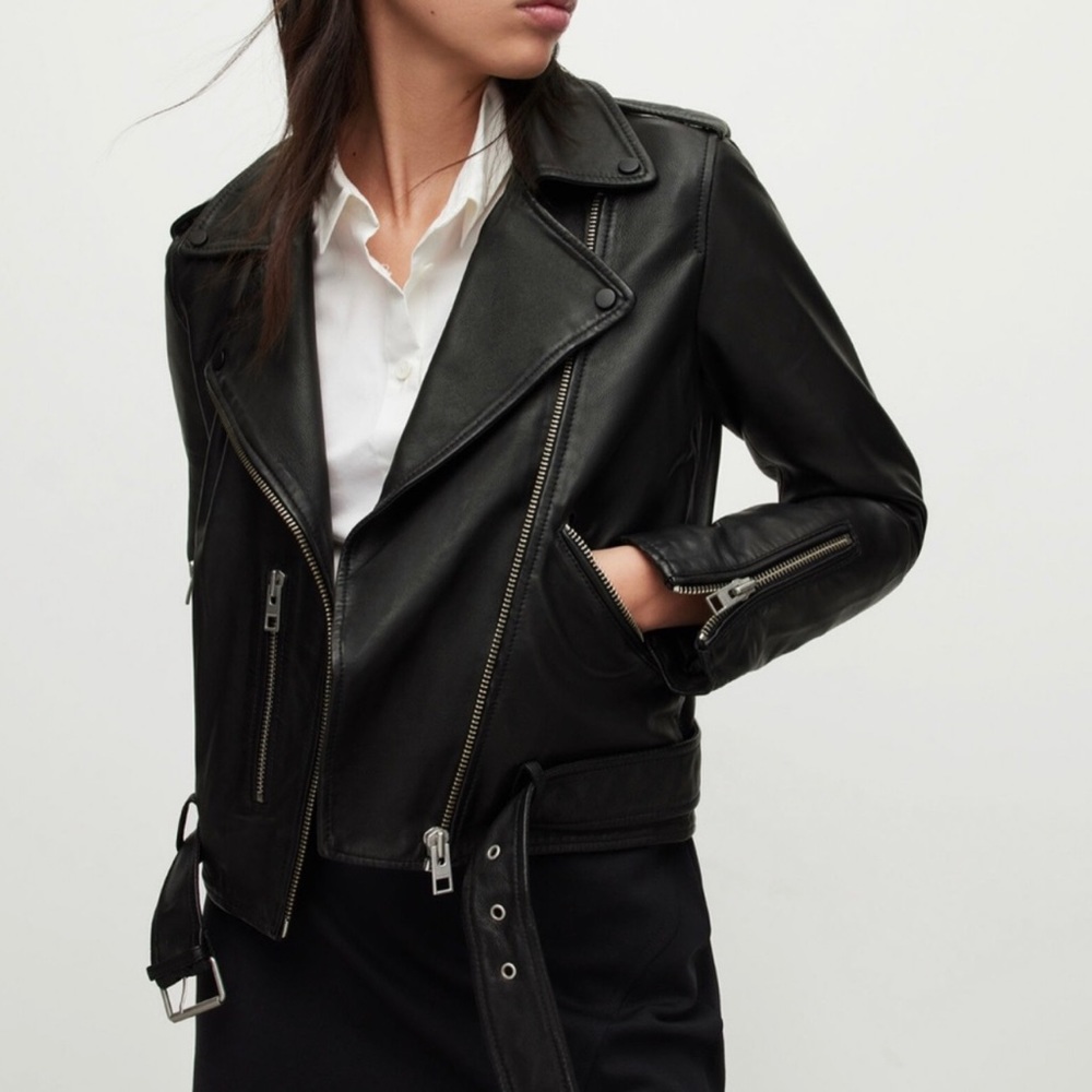 Allsaints Balfern Leather Jacket
